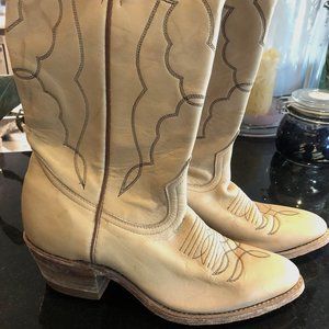 Womans Leather Cowboy boots size 7